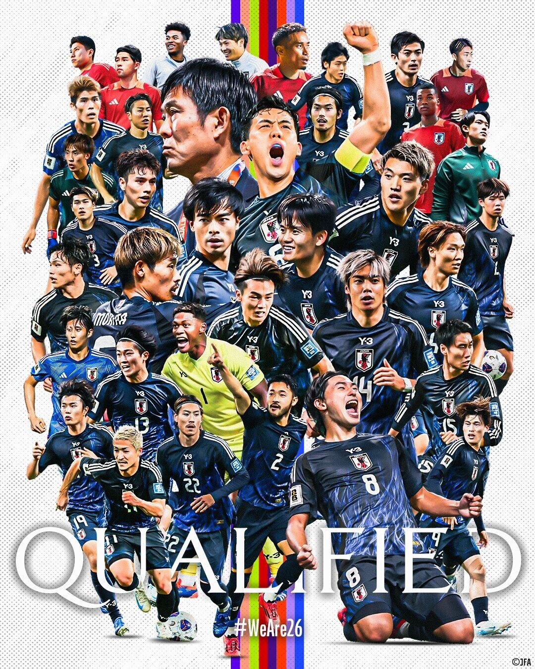 斷層領(lǐng)先！日本7輪6勝1平提前晉級(jí)世界杯，全球除東道主外首隊(duì)！